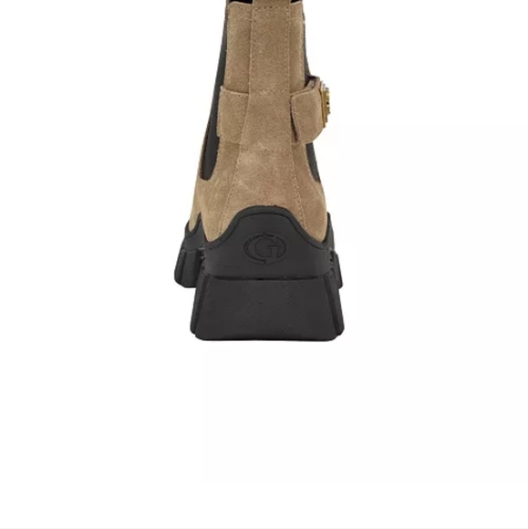 Guess Tan Ankle Boots with Black Sole - Picture 3 of 10